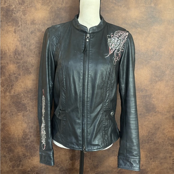 Harley Davidson Jackets & Blazers - Harley Davidson, black leather jacket
